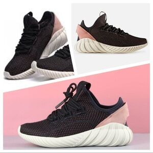 adidas gazelle silver green womens adidas Tubular Doom Sock PK Women's Shoes Light Brown-Vapour Green-Aero Pink Cq2483